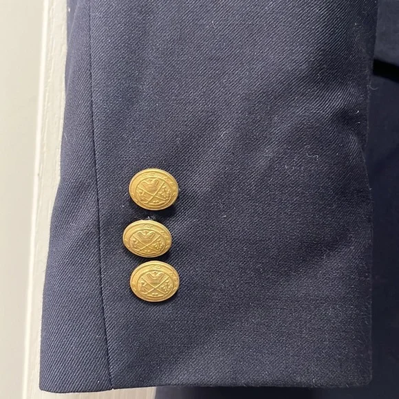 Izod boys blazer in navy with gold buttons NWT